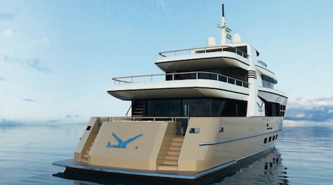 Image for article Drettmann Yachts begins construction on first yacht in new explorer line